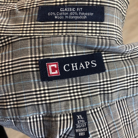 Chaps Long Sleeve Button Up - Picture 2 of 5